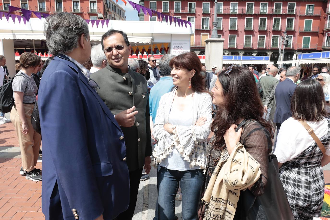 Las imágenes de la apertura de la Feria del Libro de Valladolid