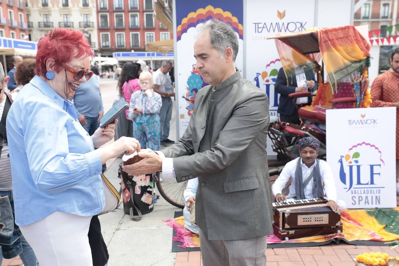 Las imágenes de la apertura de la Feria del Libro de Valladolid