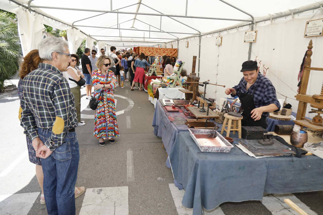 La Feria del Espárrago de Tudela de Duero, en imágenes