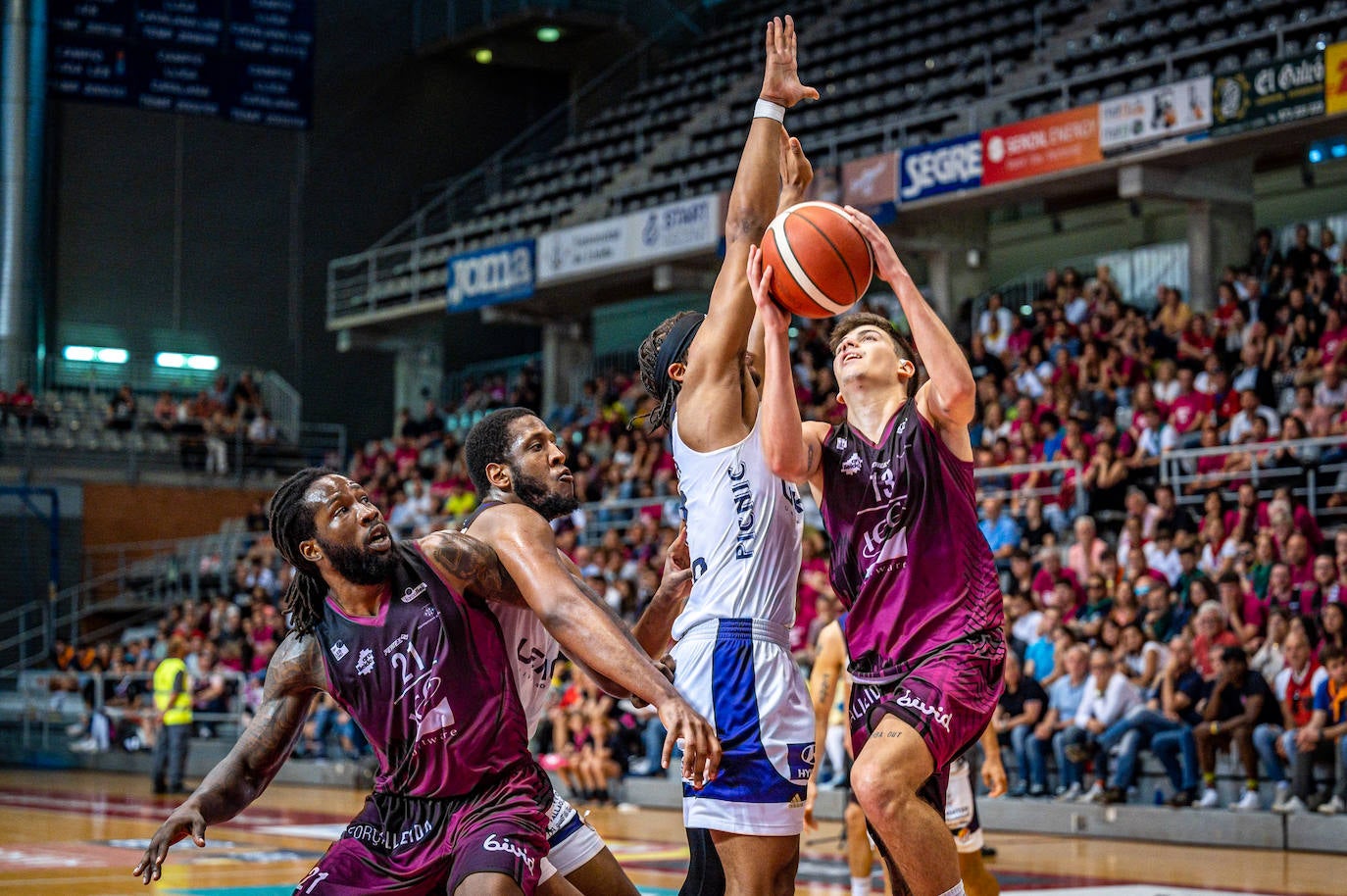 El partido entre Força Lleida y UEMC Real Valladolid, en imágenes