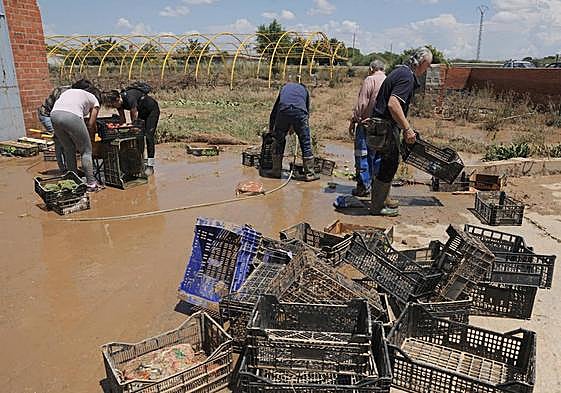 Inundaciones en Alaejos.