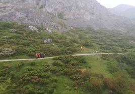 Zona del Espigüete donde ocurrió el accidente.