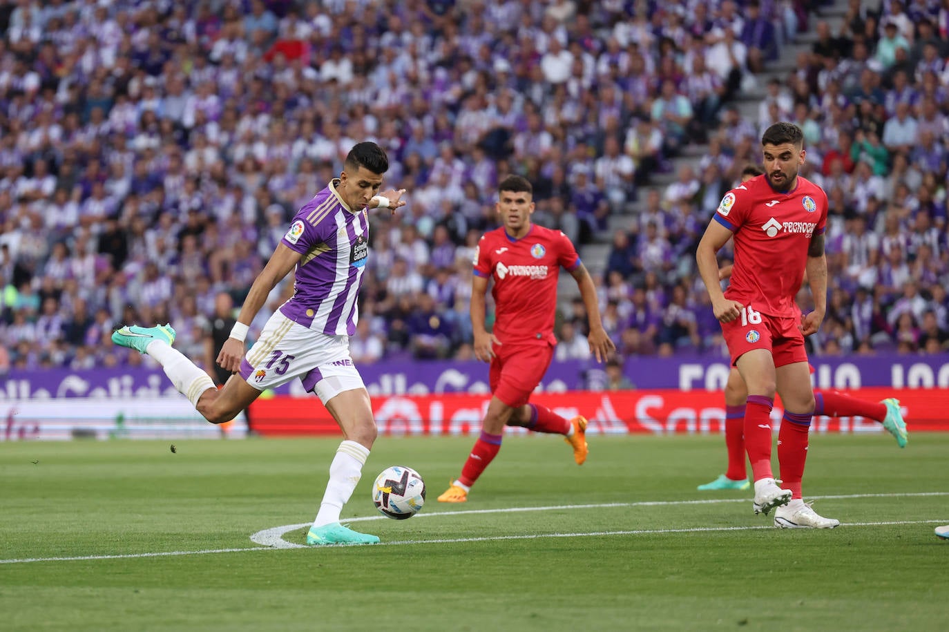 Las imágenes de la primera parte del Real Valladolid