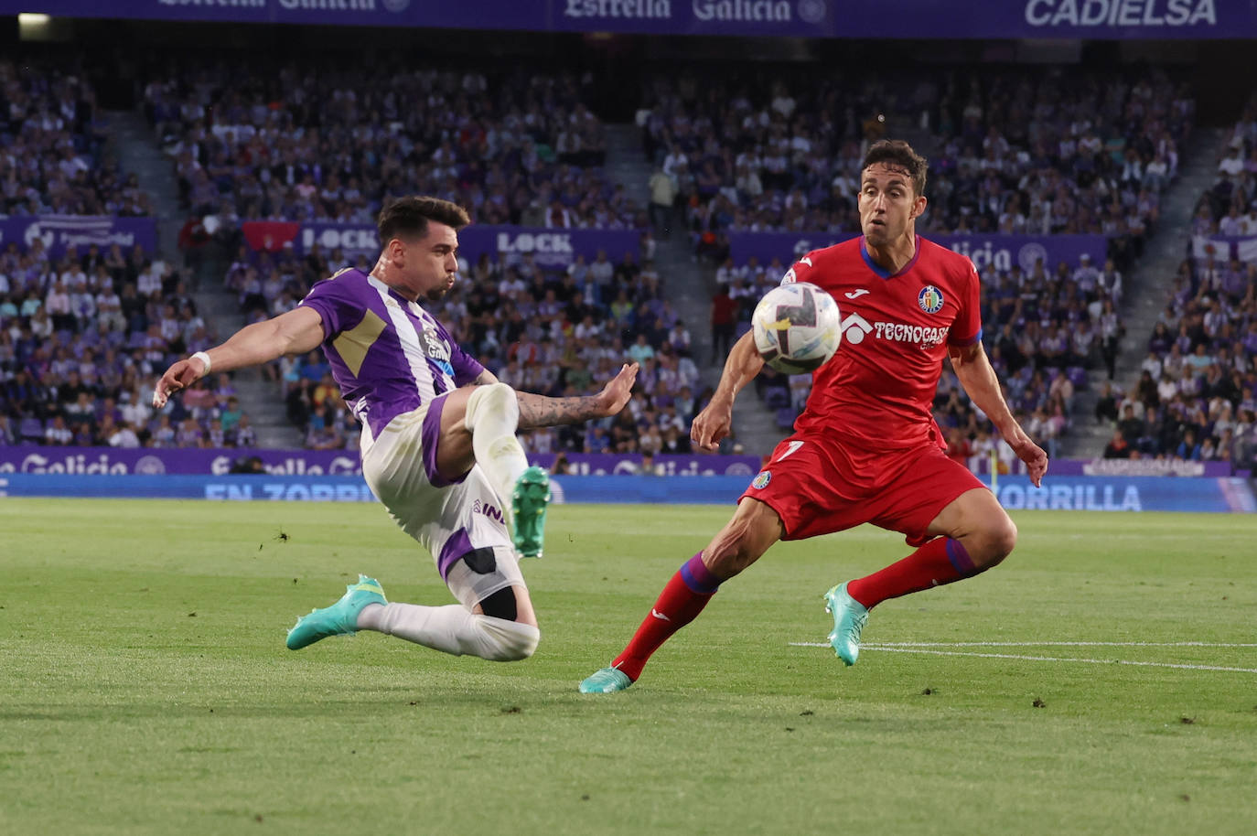 Las imágenes de la primera parte del Real Valladolid