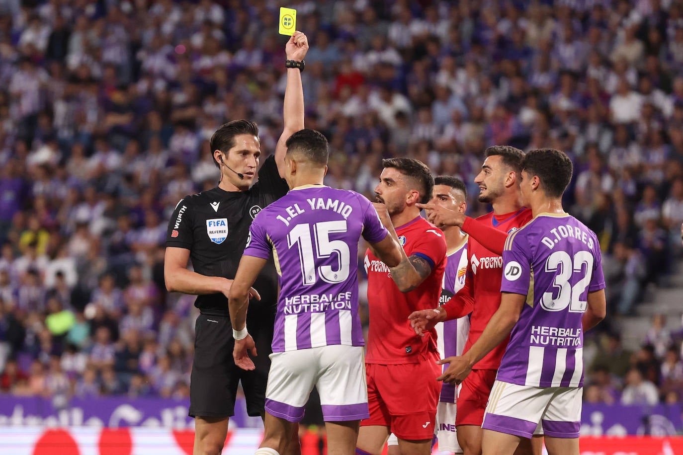 Las imágenes de la primera parte del Real Valladolid