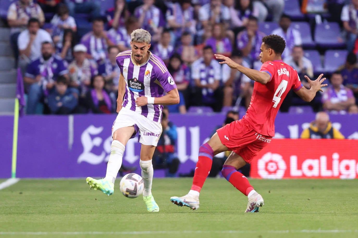 Las imágenes de la primera parte del Real Valladolid