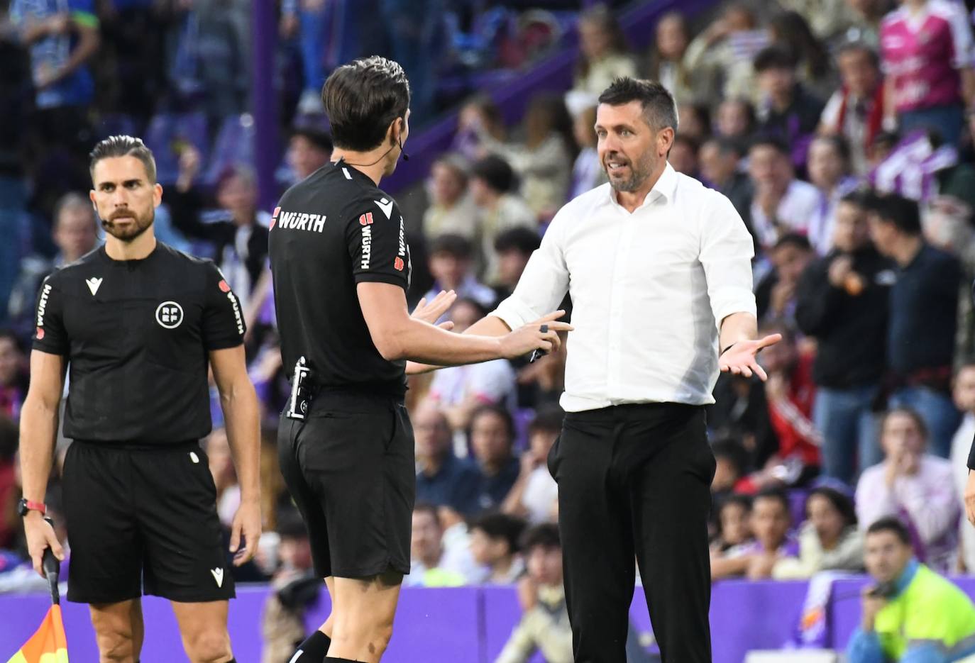 Las imágenes de la primera parte del Real Valladolid