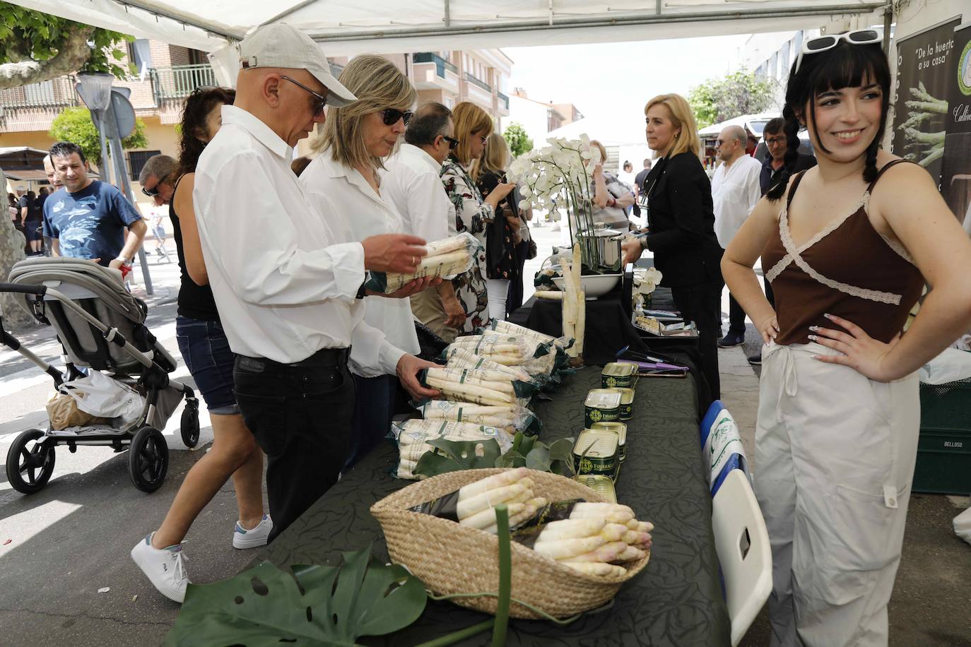 La segunda jornada de la Feria del Espárrago de Tudela, en imágenes