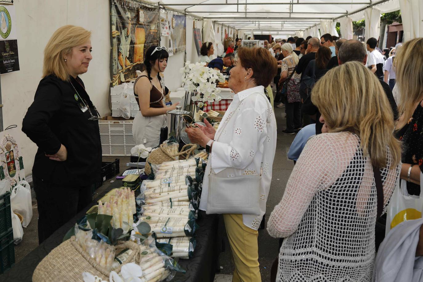 La segunda jornada de la Feria del Espárrago de Tudela, en imágenes