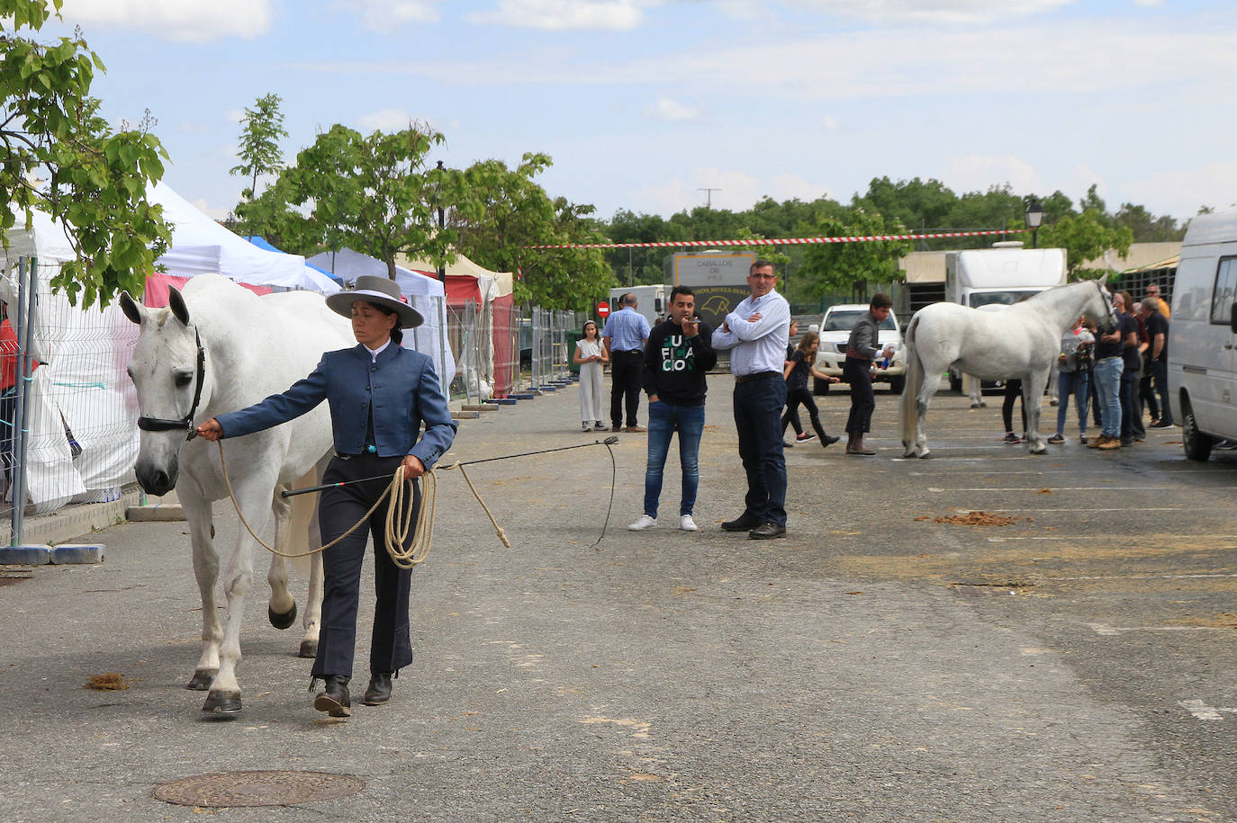 Concurso de caballos en Trescasas