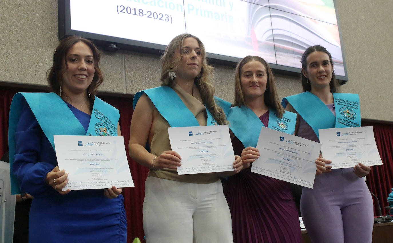 Graduación de los grados de Infantil y Primaria en Segovia