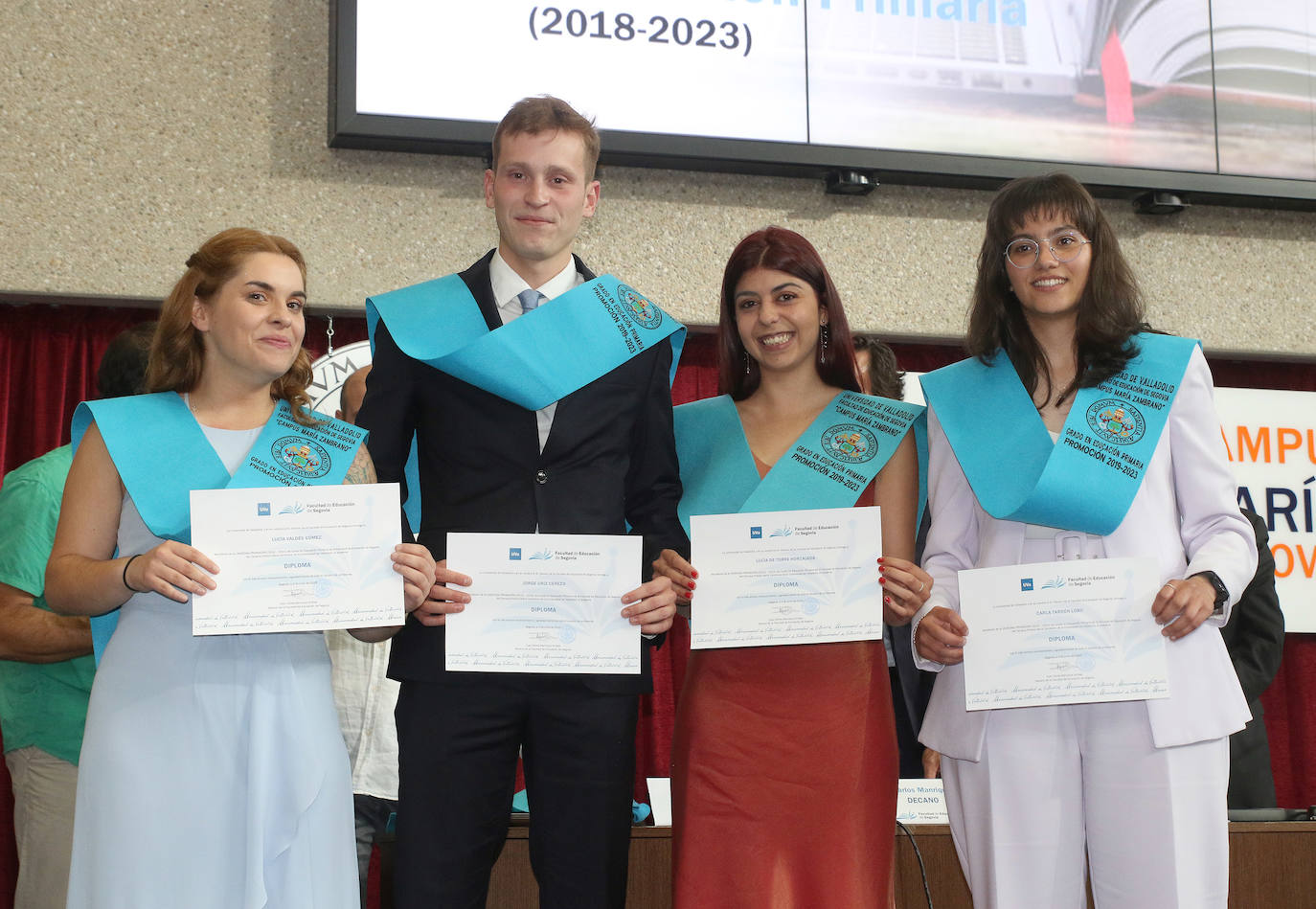 Graduación de los grados de Infantil y Primaria en Segovia