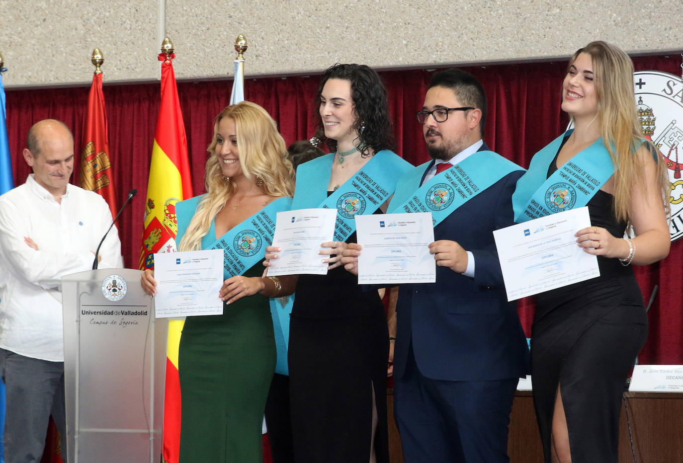 Graduación de los grados de Infantil y Primaria en Segovia