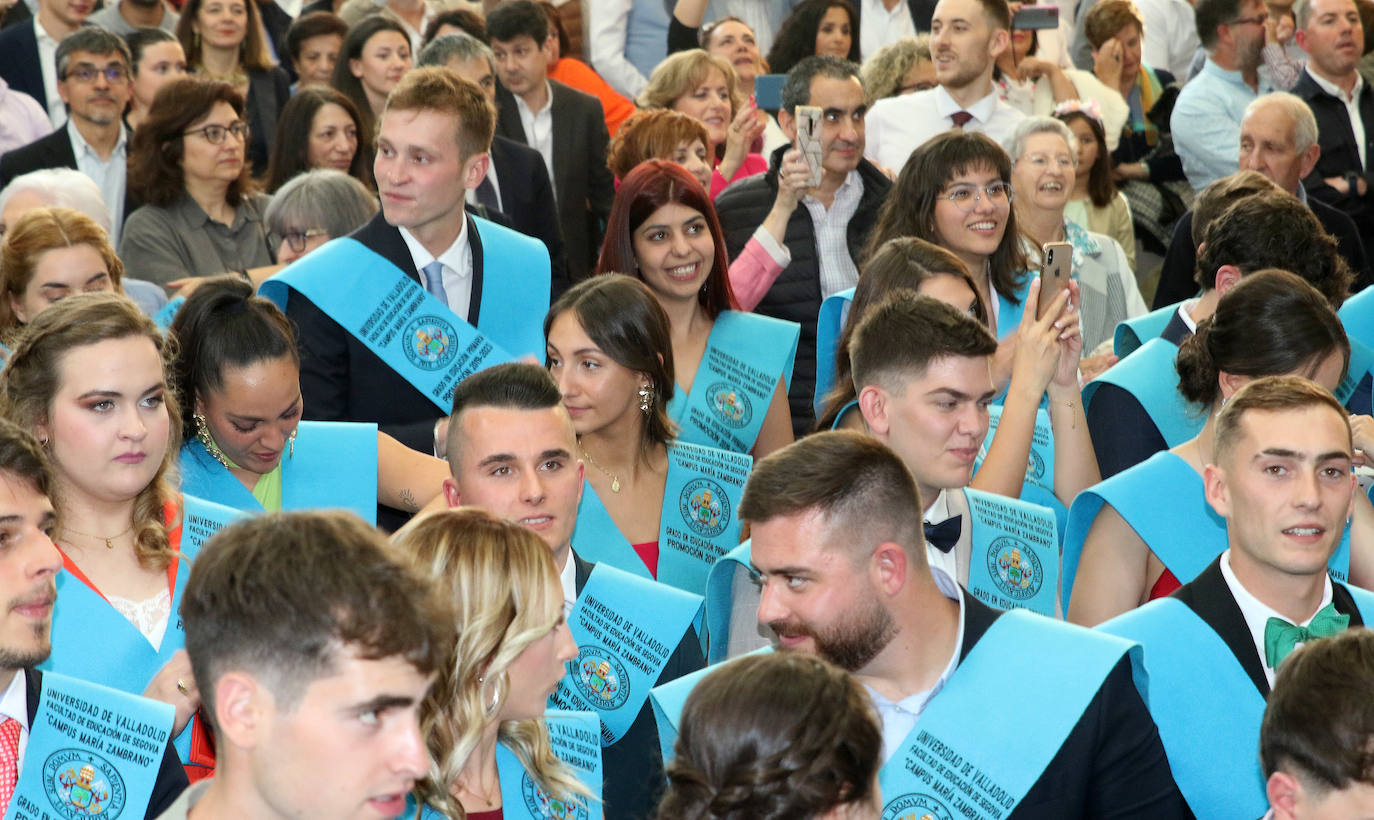 Graduación de los grados de Infantil y Primaria en Segovia