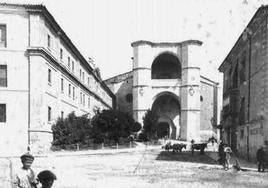 El Convento de San Benito en 1900.