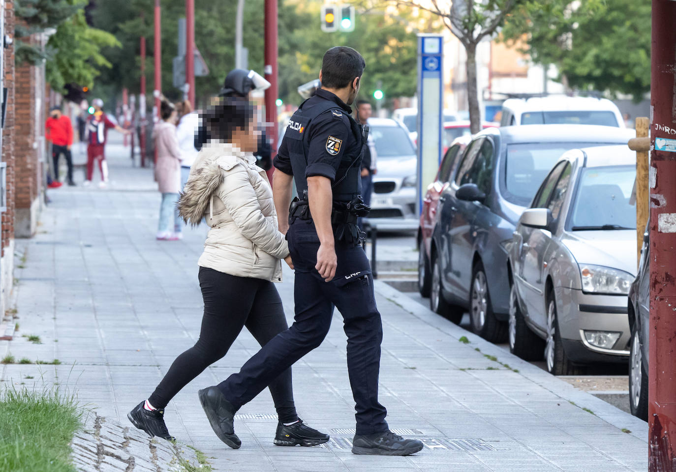 Redada antidroga de la Policía en el barrio de Pajarillos de Valladolid