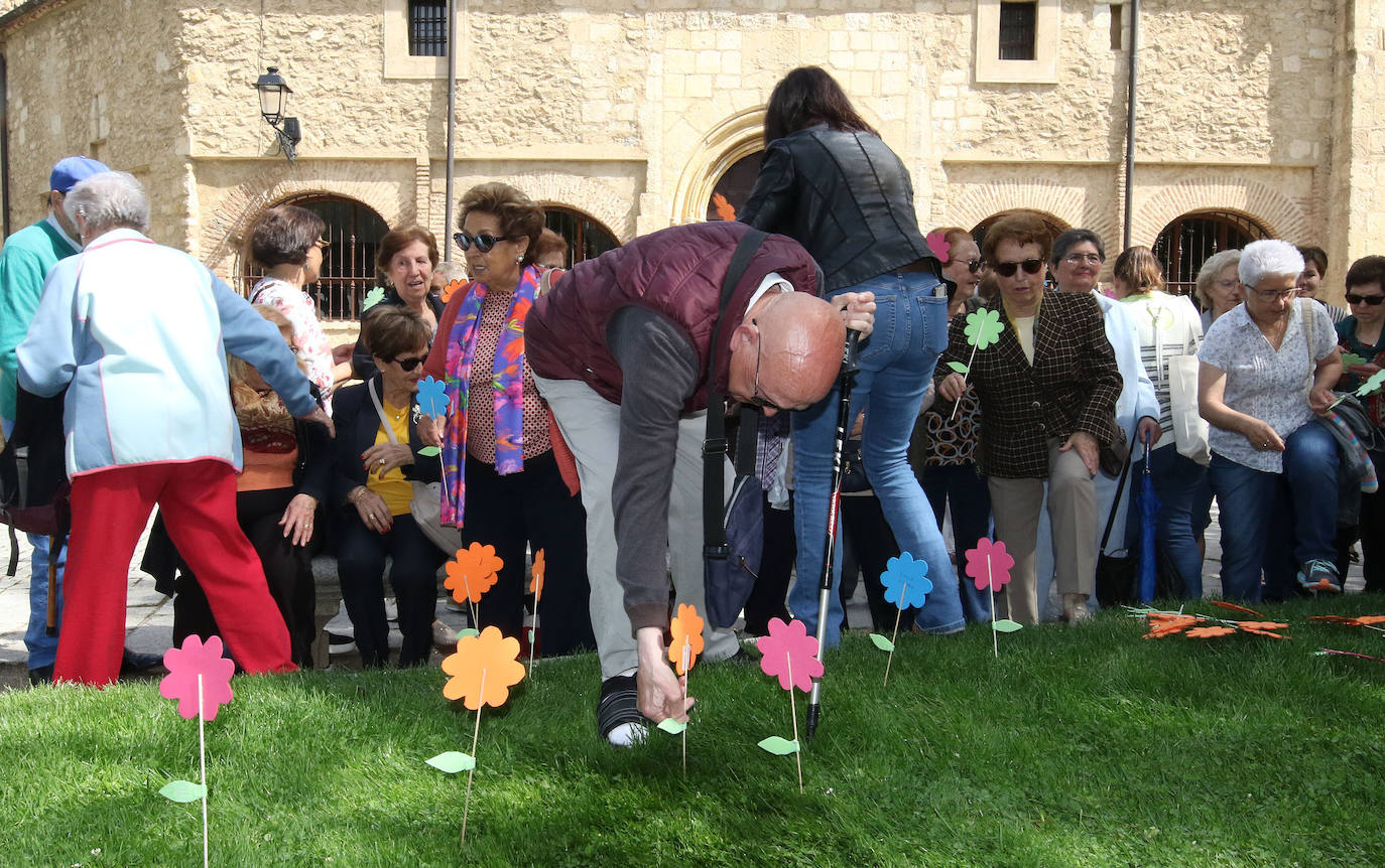 Plantación simbólica contra el maltrato a las personas mayores