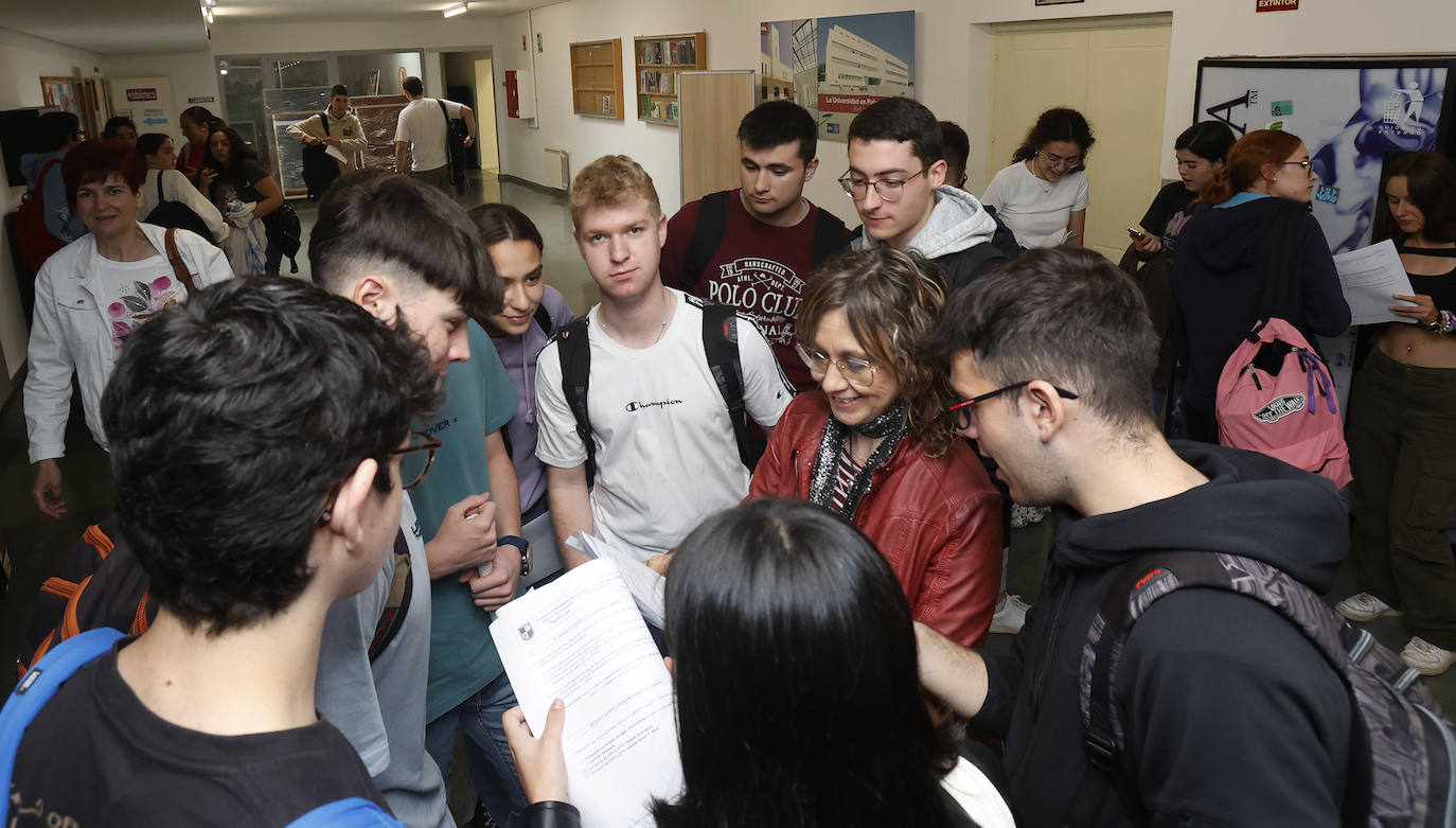 Los estudiantes palentinos se enfrentan a la EBAU