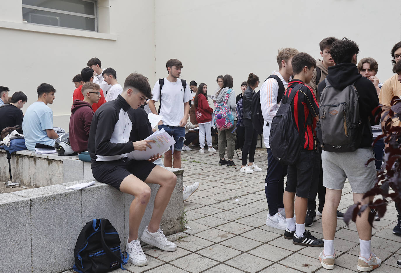 Los estudiantes palentinos se enfrentan a la EBAU