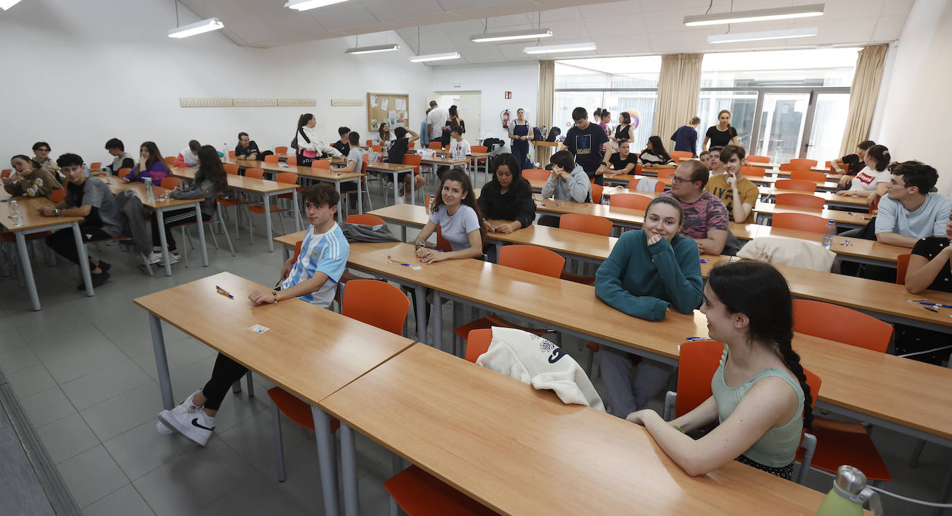 Los estudiantes palentinos se enfrentan a la EBAU