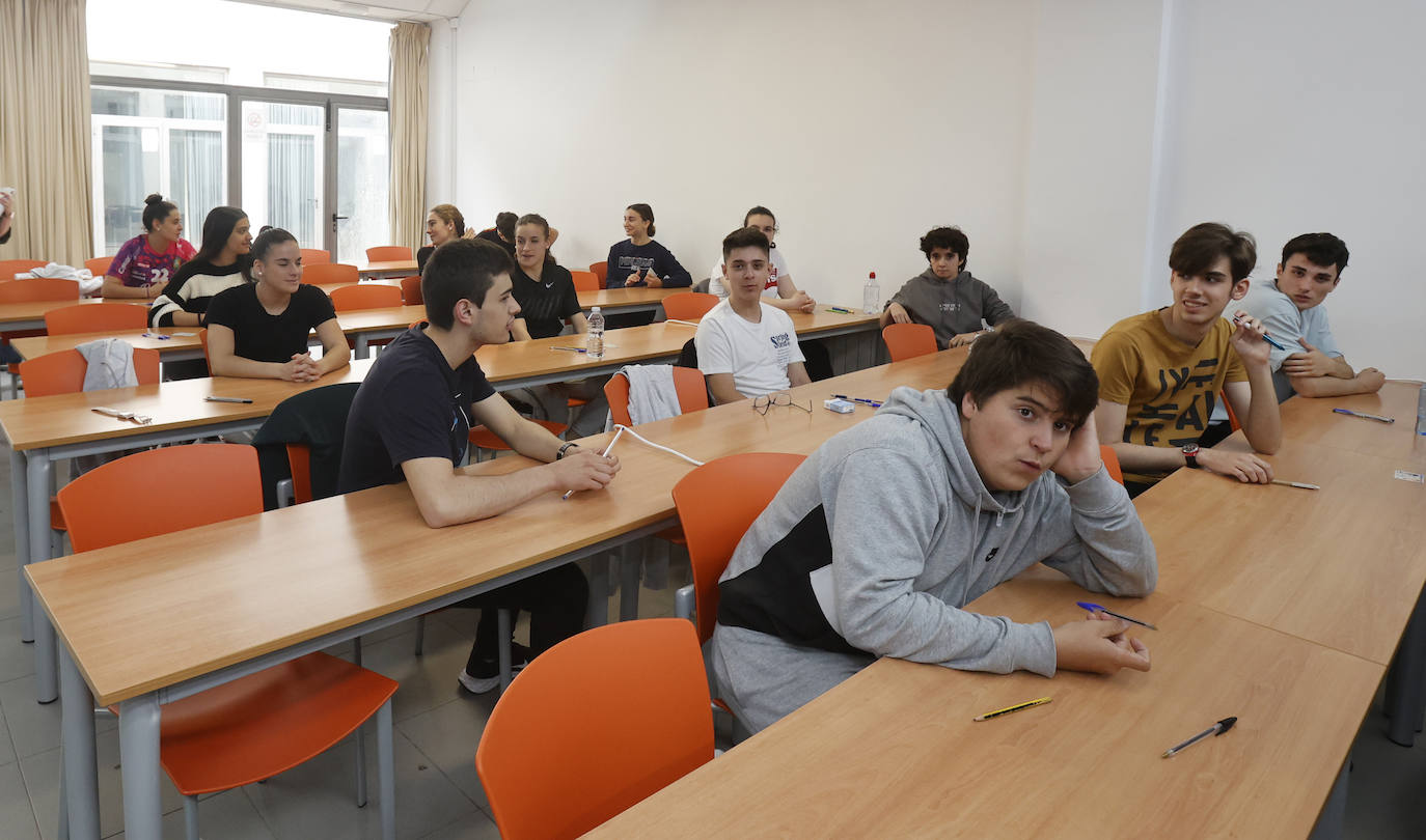 Los estudiantes palentinos se enfrentan a la EBAU