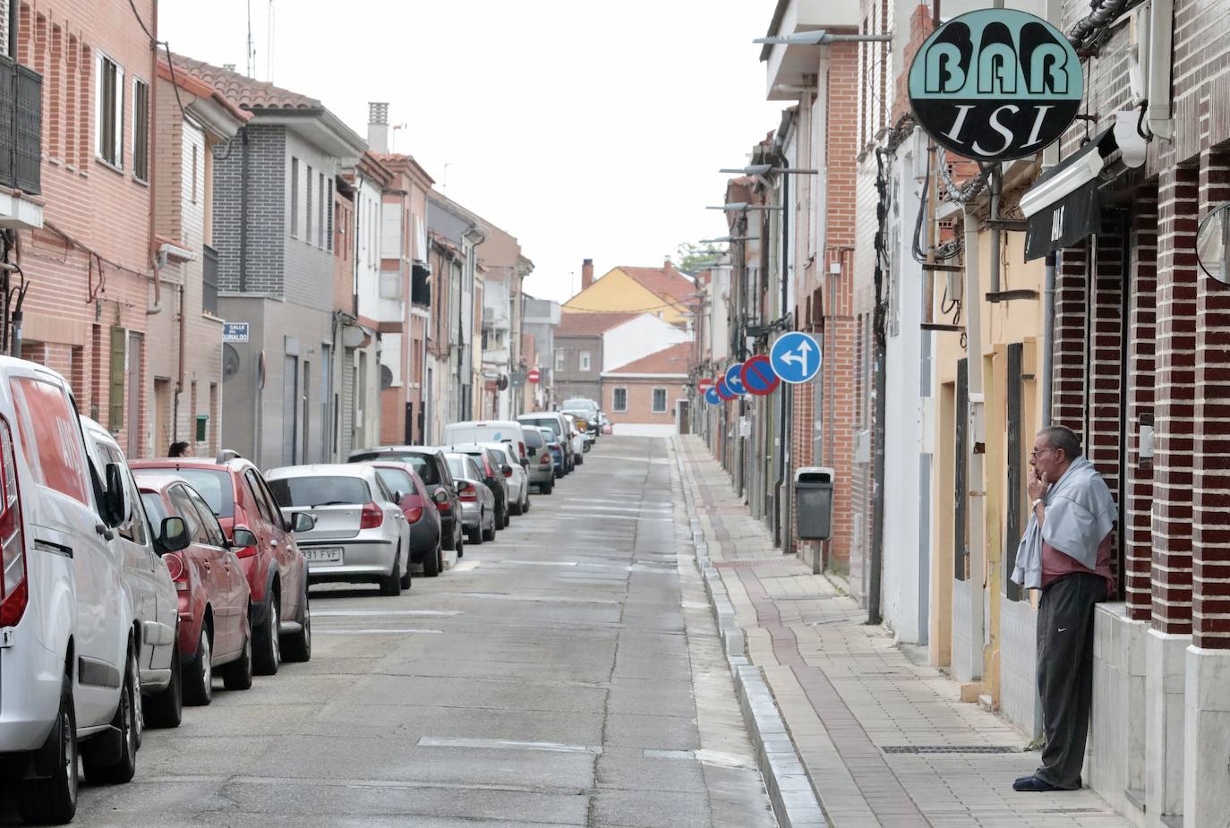 Tramo de la calle Nueva del Carmen que se adentra en el barrio Belén.