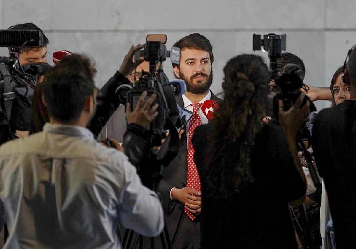 Juan García Gallardo, este viernes.