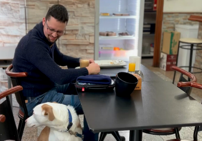 Una cafetería 'pet friendly' en Valladolid.