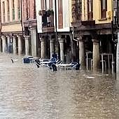 Tromba en Cervera: «Ha sido una gota fría con todas las letras»