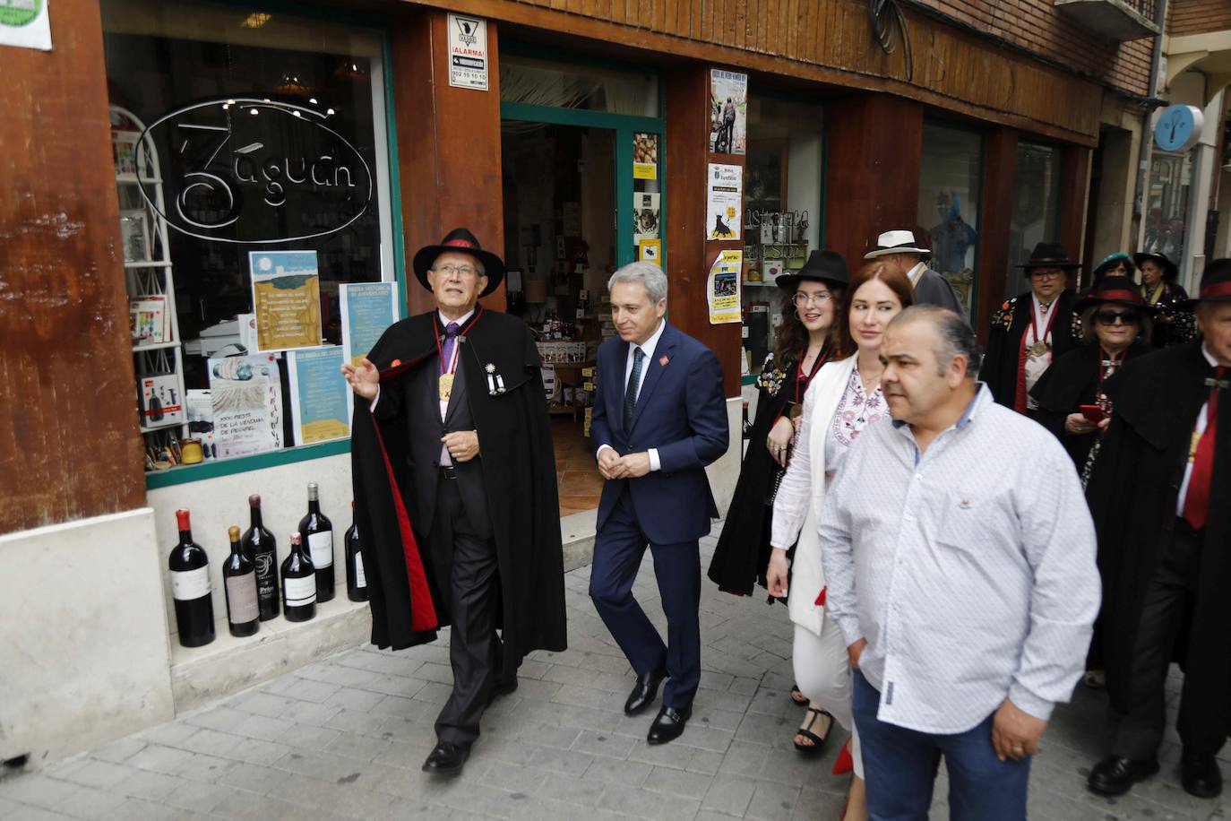 Los cofrades de honor de la Ribera del Duero: Vicente Vallés y Cristóbal Muñoz