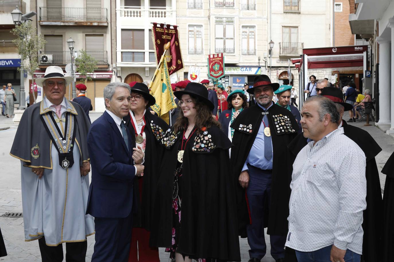 Los cofrades de honor de la Ribera del Duero: Vicente Vallés y Cristóbal Muñoz