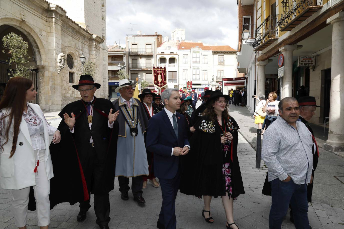 Los cofrades de honor de la Ribera del Duero: Vicente Vallés y Cristóbal Muñoz