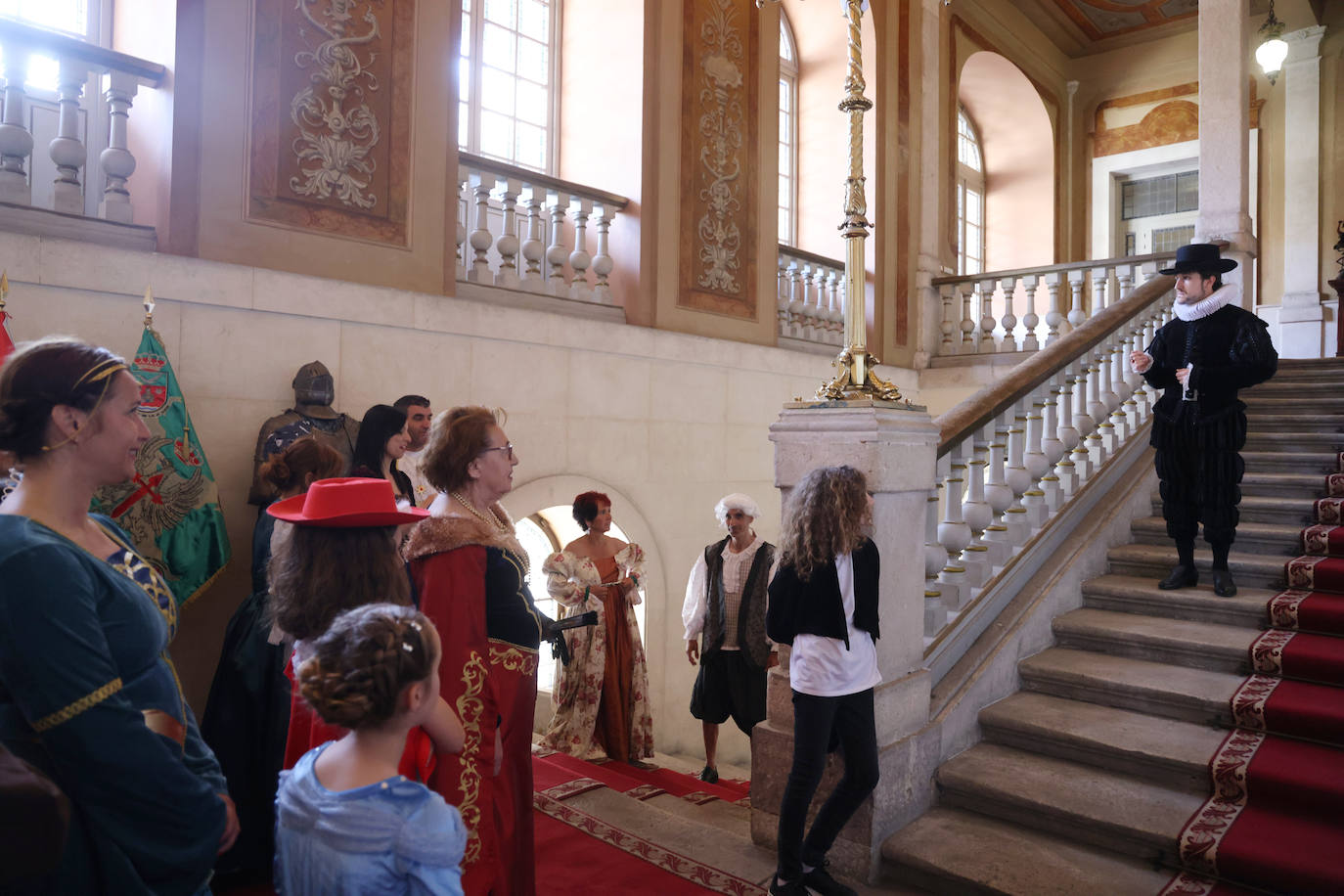 Un paseo en directo por la historia del Palacio Real de Valladolid