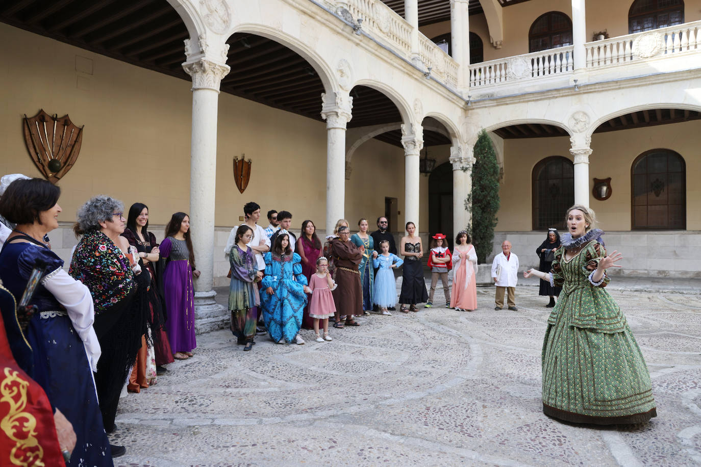 Un paseo en directo por la historia del Palacio Real de Valladolid