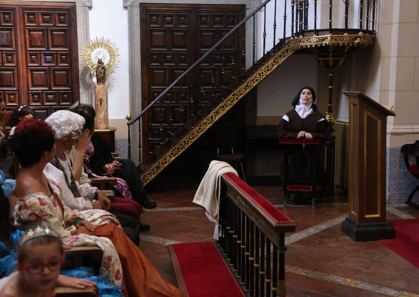 Un paseo en directo por la historia del Palacio Real de Valladolid