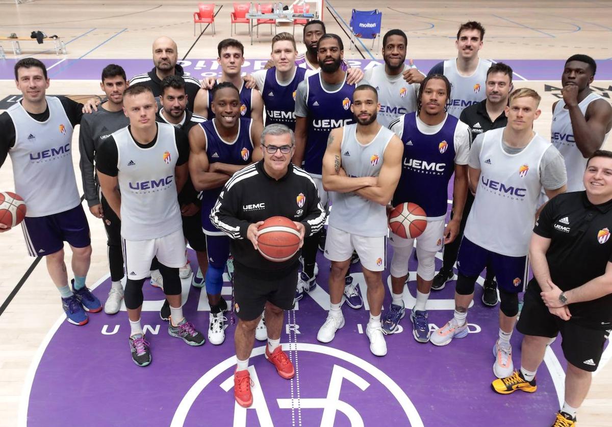 La plantilla vela armas. Los jugadores enfilan las últimas horas de preparación para disputar la Final a Cuatro en Burgos.