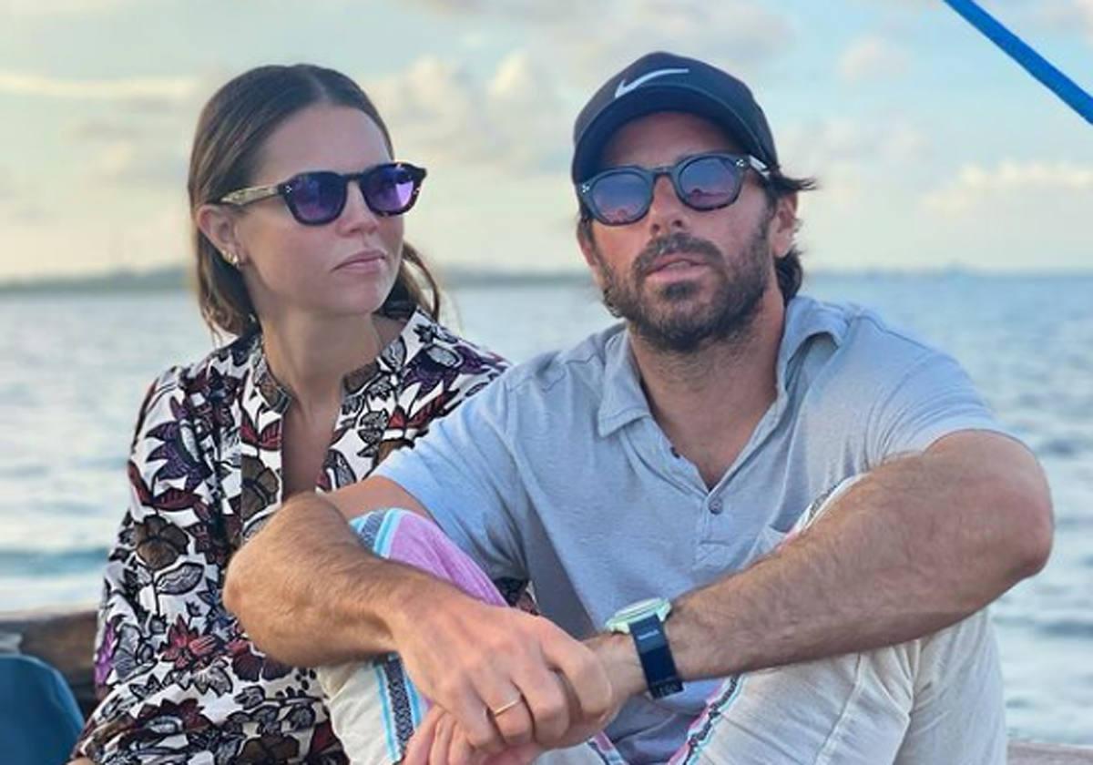 Isabelle Junot y Álvaro Falcó.