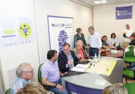 Reunión de la asamblea de Vamos Palencia el 29 de mayo.