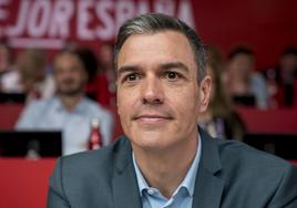 El secretario general del PSOE y presidente del Gobierno, Pedro Sánchez.