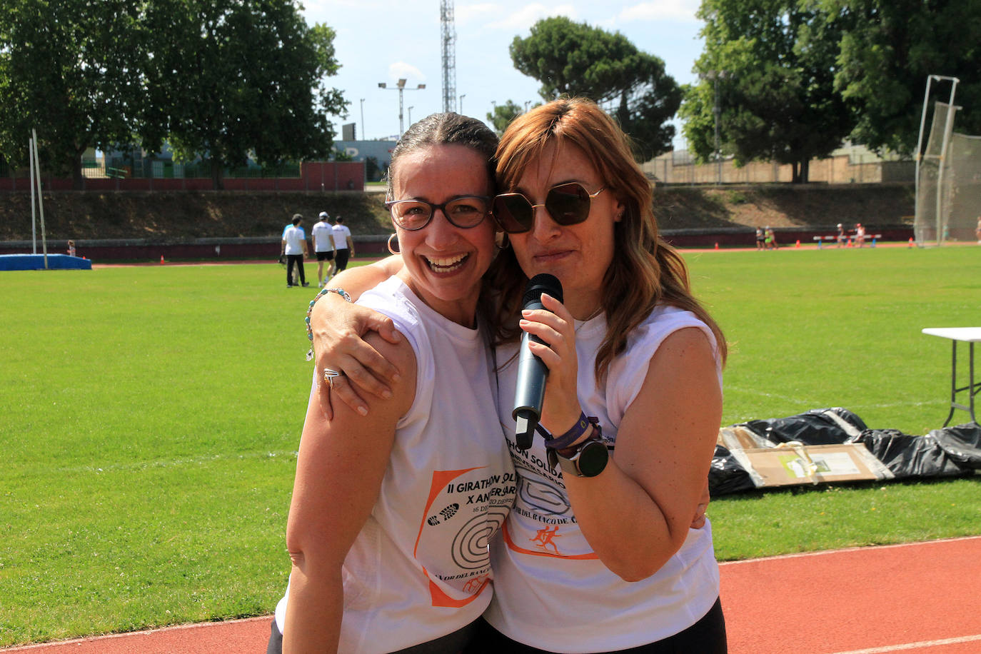 Girathón solidario en las pistas de atletismo