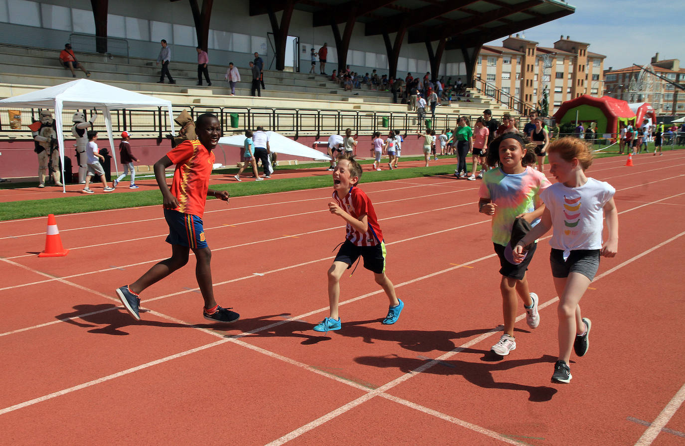 Girathón solidario en las pistas de atletismo