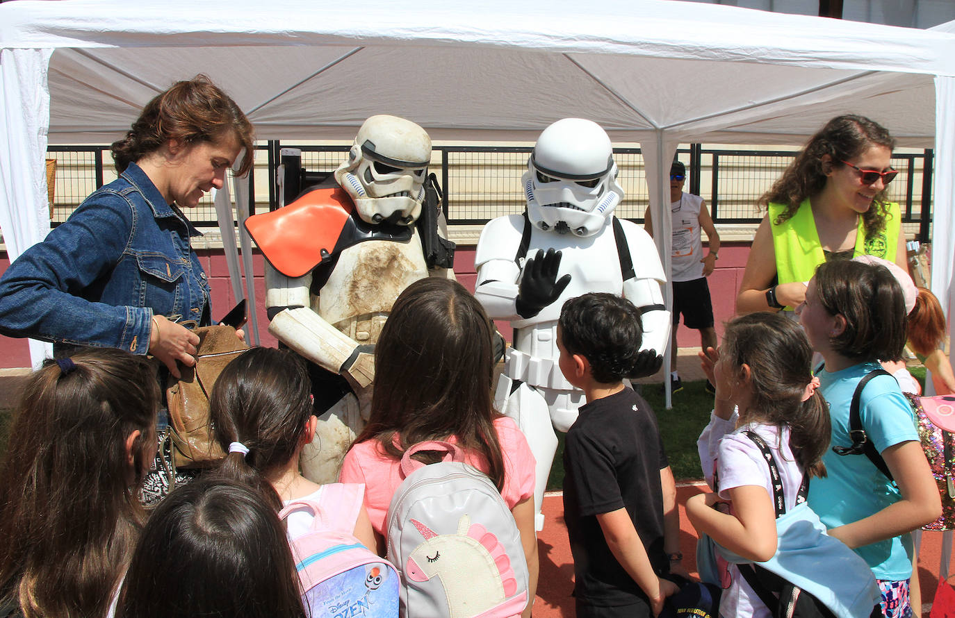Girathón solidario en las pistas de atletismo