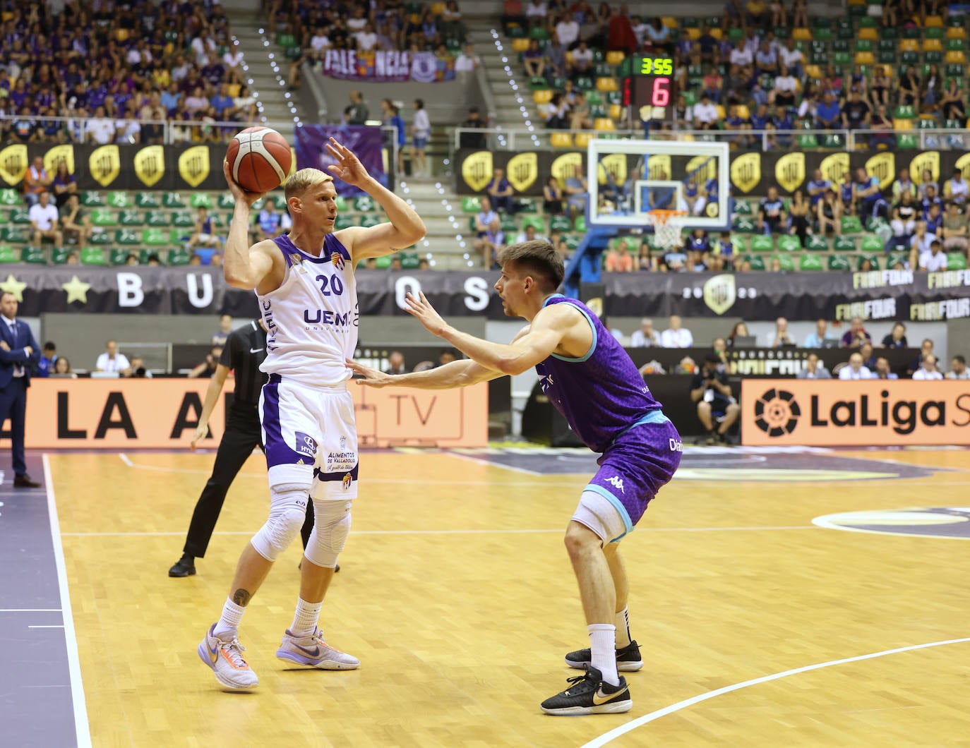 Zunder Palencia y UEMC Real Valladolid se han enfrentado en la Final Four de la LEB Oro