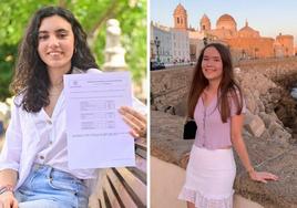 Lucía Giralda Herguedas y Clara Lucas Martínez, las dos mejores EBAU de Valladolid.