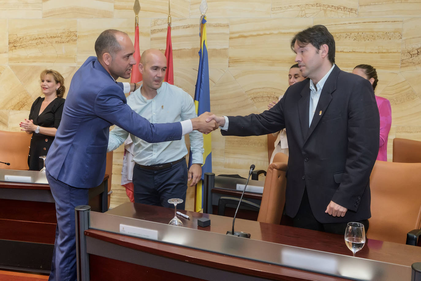 Pleno de constitución del Ayuntamiento del Real Sitio