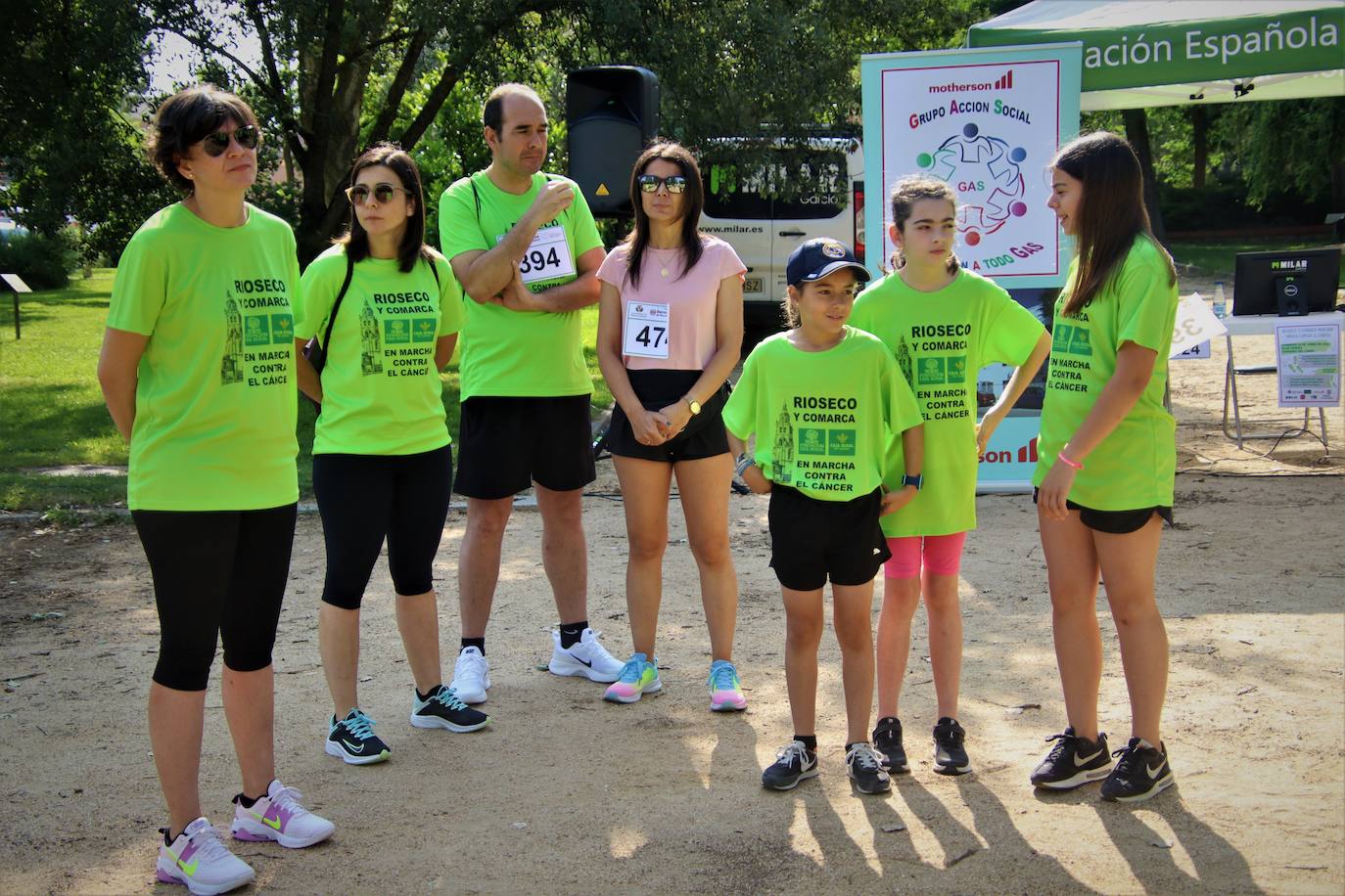 Búscate en la marcha contra el cáncer celebrada en Medina de Rioseco (1 de 2)