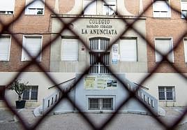Instalaciones del colegio de La Anunciata, en Valladolid.