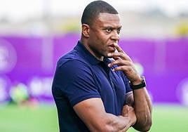 Julio Baptista, en los Campos Anexos.