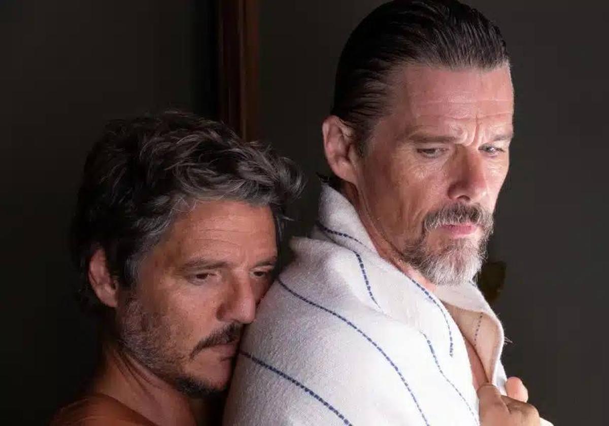 Pedro Pascal y Ethan Hawke, en 'Extraña forma de vida'.