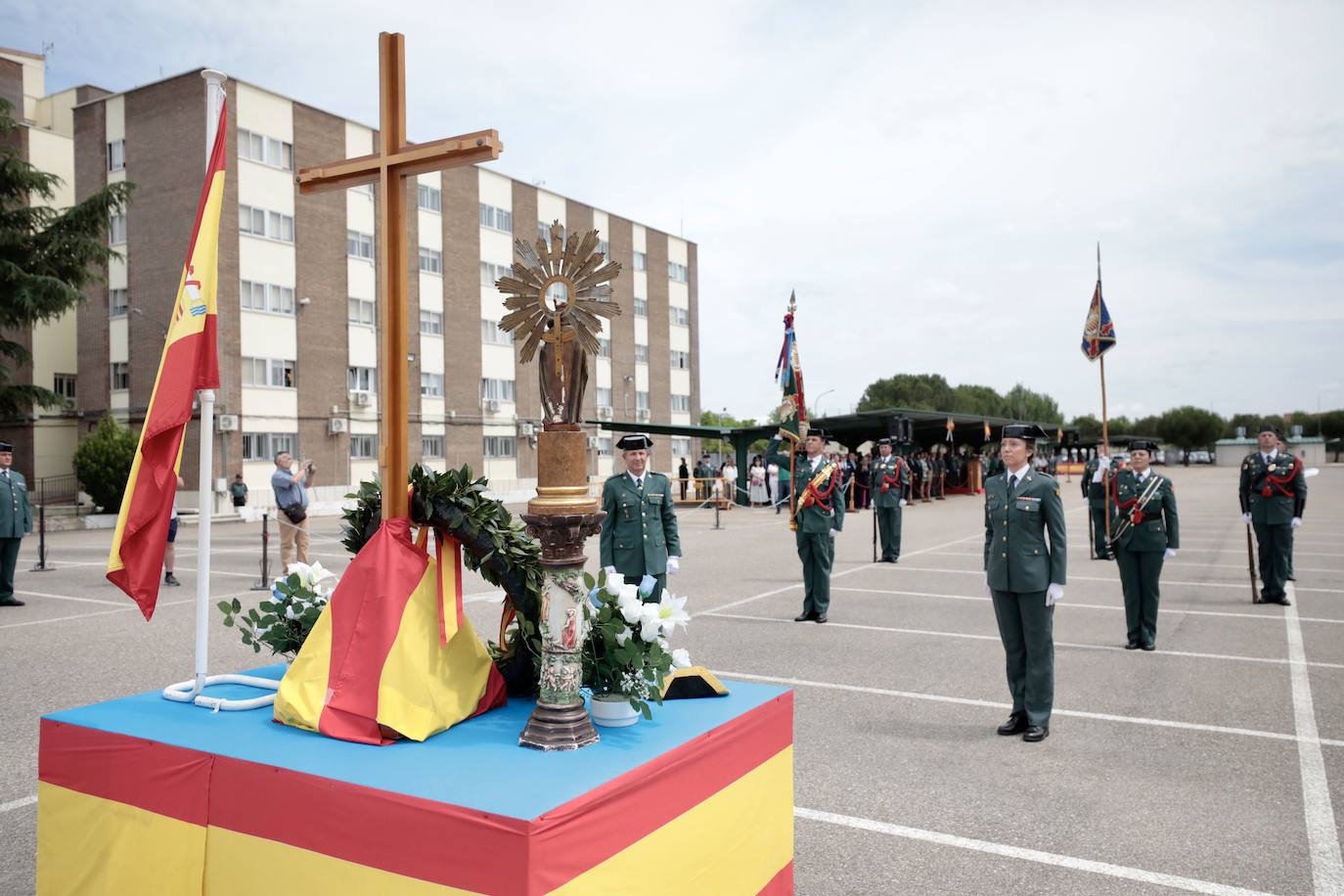 La toma de posesión del nuevo coronel de la Guardia Civil, Andrés Manuel Velarde